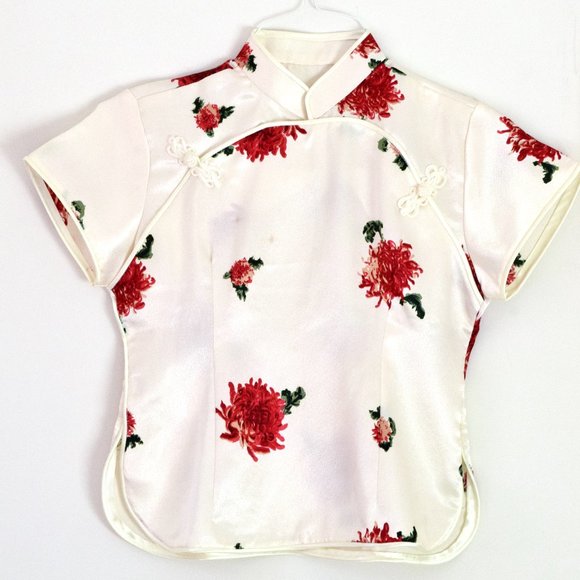 Vintage Traditional Chinese Silk 2 Piece ChangShan Set - Picture 3 of 7